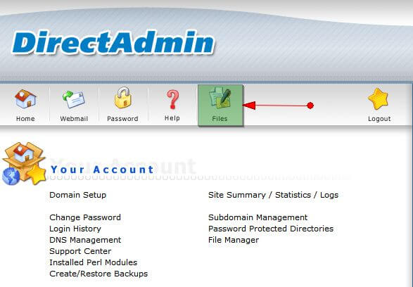 [DirectAdmin] Sửa lỗi “connection time out” khi truy cập File Manager DA